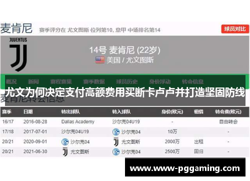 尤文为何决定支付高额费用买断卡卢卢并打造坚固防线